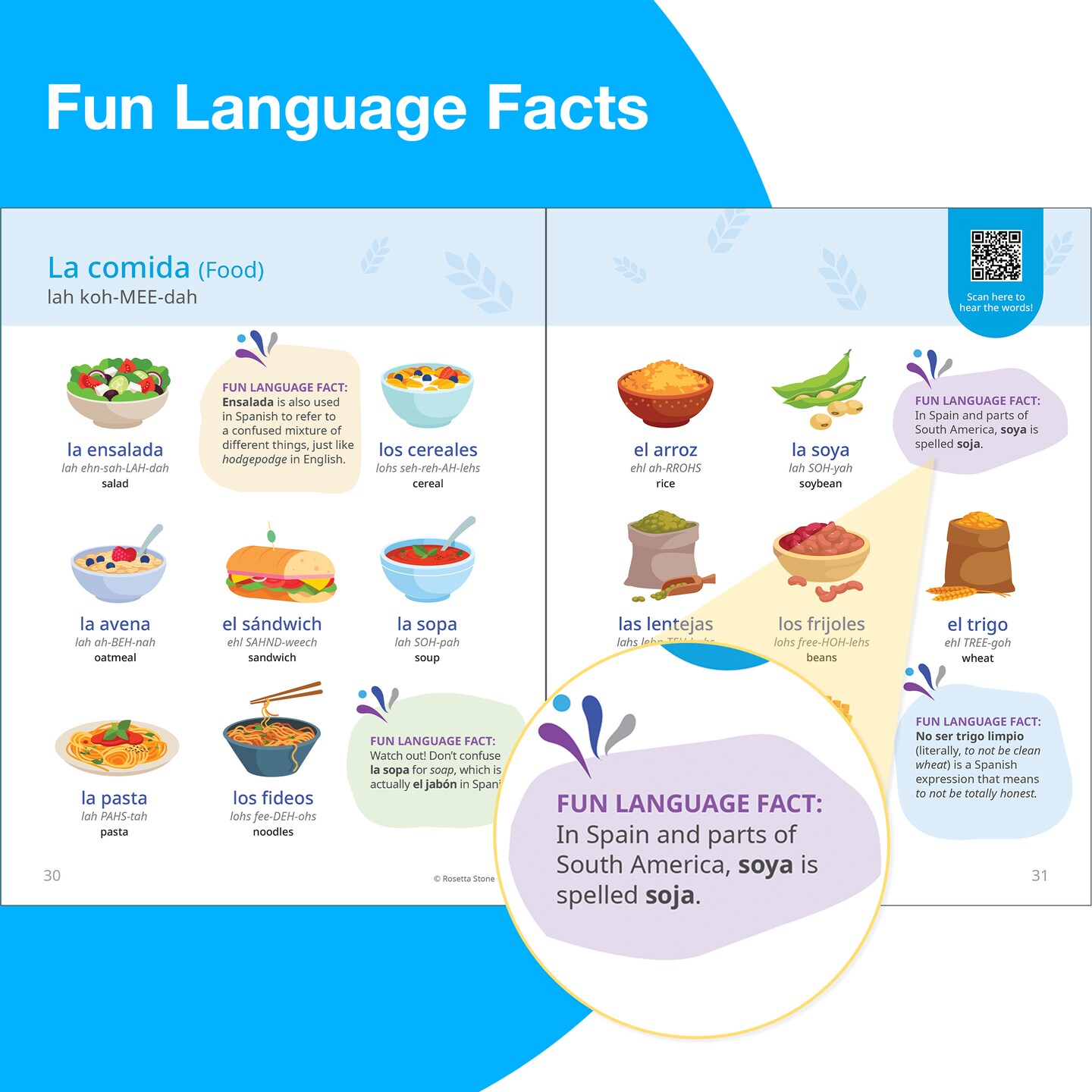 Rosetta Stone Spanish Picture Dictionary, Spanish Dictionary to Learn Spanish Vocabulary, Spanish Grammar, and Phrases, Dictionary for Kids and Adults, Spanish English Dictionary