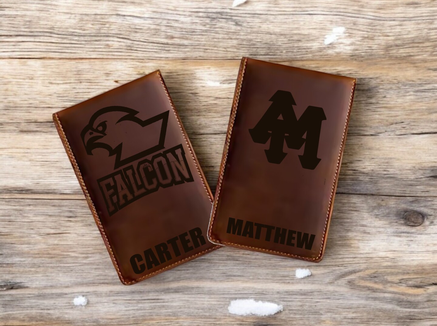 Personalized Golf Scorecard and Yardage Book -Laser engraved