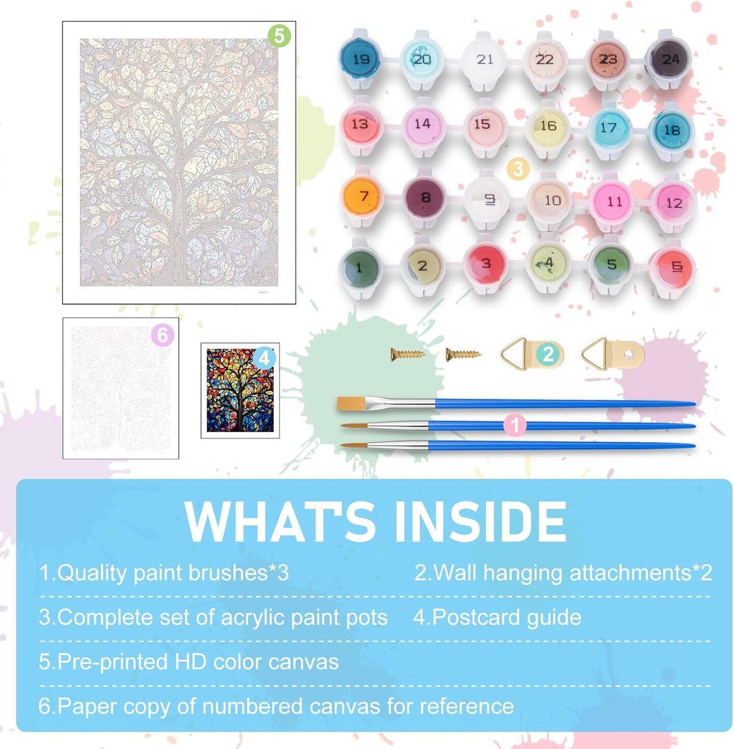 Paint by Numbers Kit for Adults- Tree of Life Adult