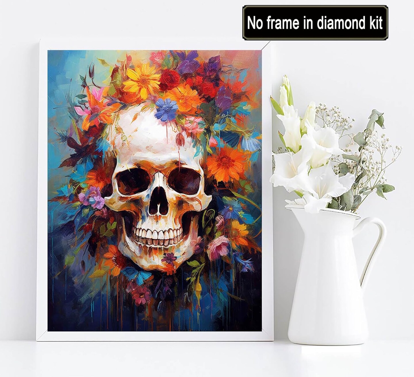 Paint by Numbers Kits for Adults Skeleton