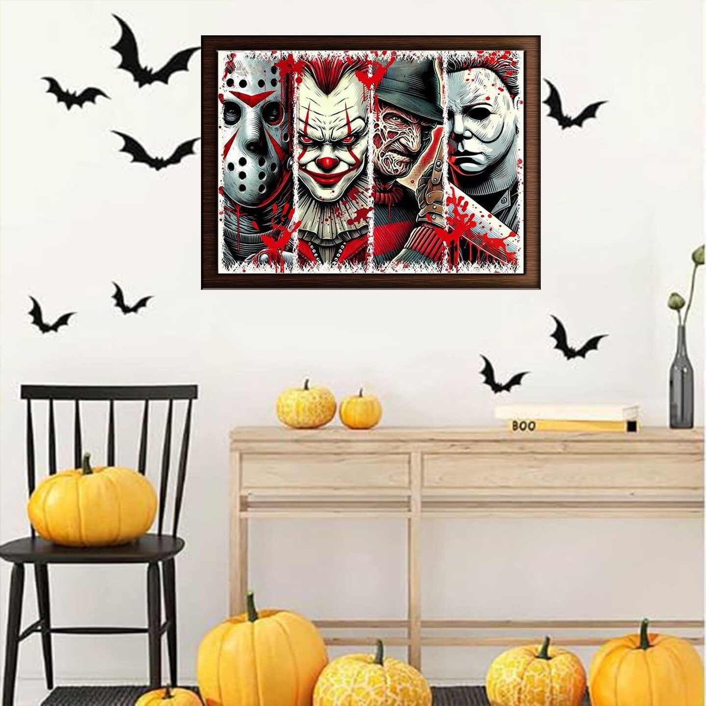 Horror Movie Diamond Art Kits 12x16 Inch