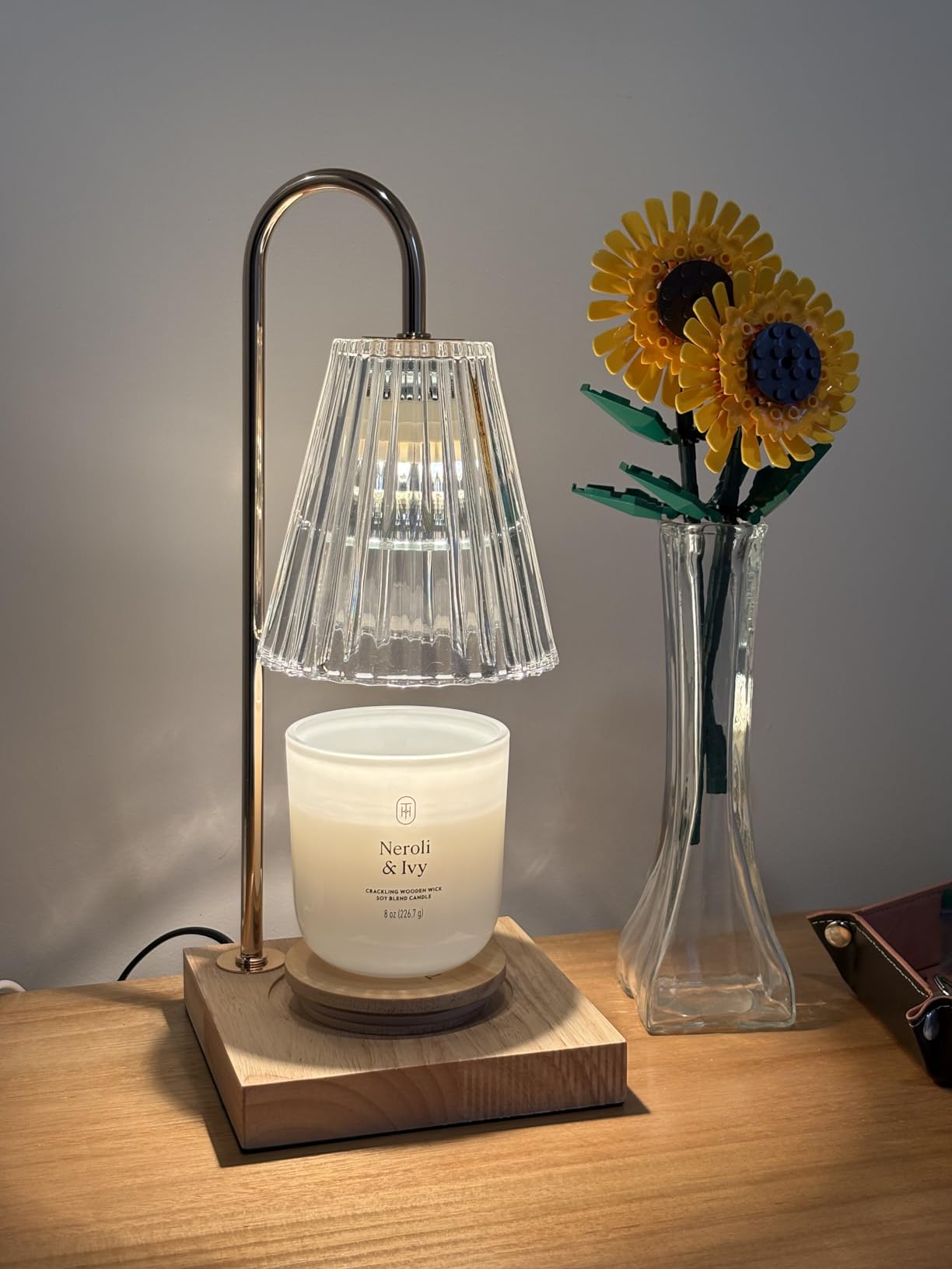 Candle Warmer Lamp Mothers Day Birthday Gift for Mom Women Friend Sister House Warming Gift New Home Bedroom Decor Wax Warmer for Scented Wax Jar Candles