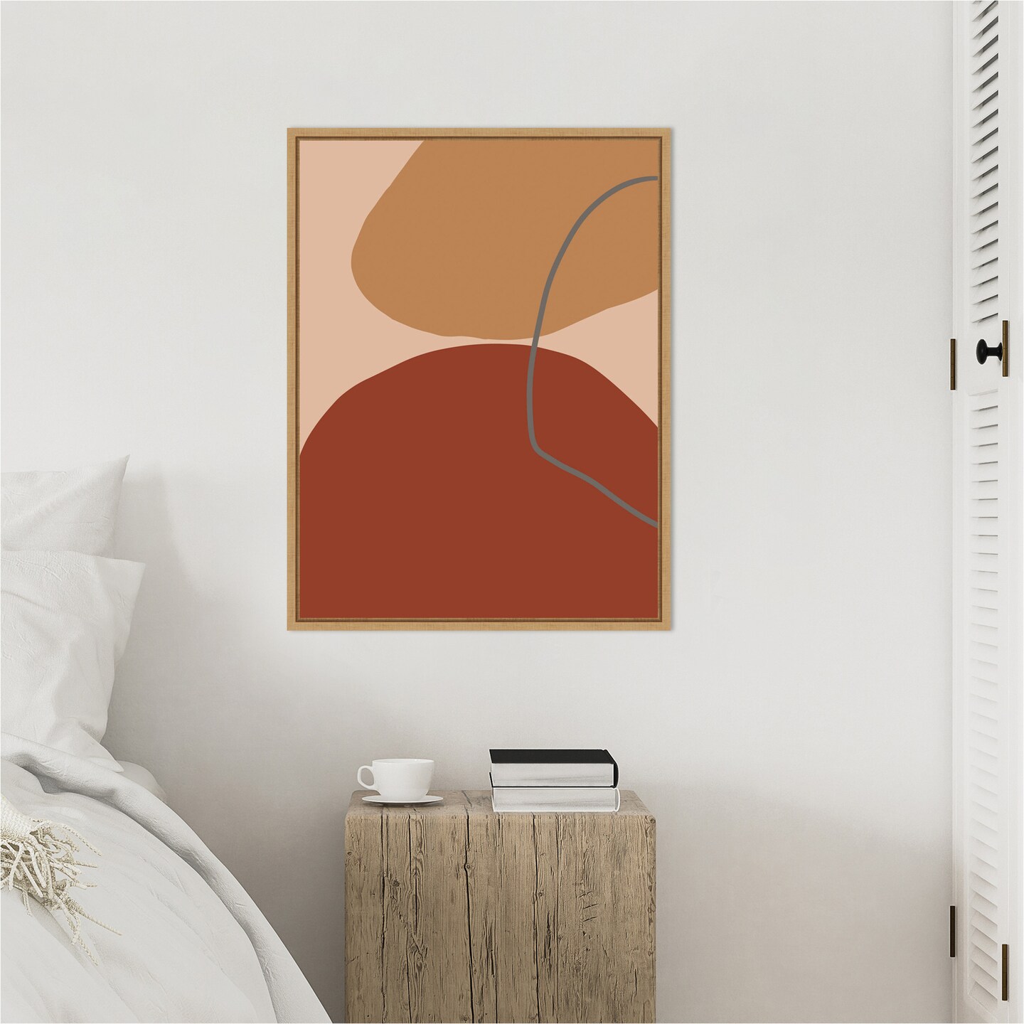 Subtile by Yopie Studio Framed Canvas Wall Art