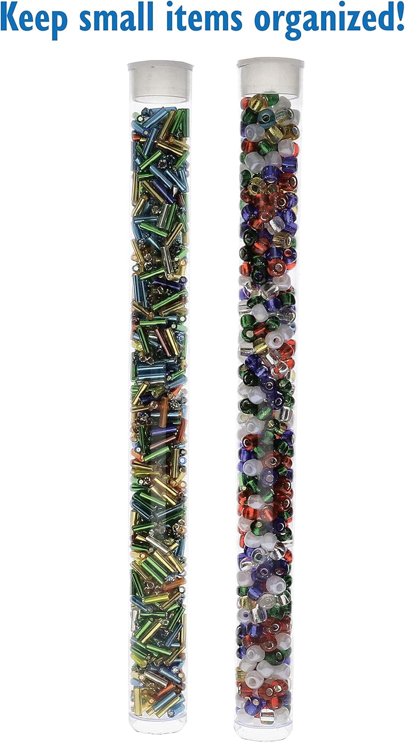 The Beadsmith Clear Plastic Tubes