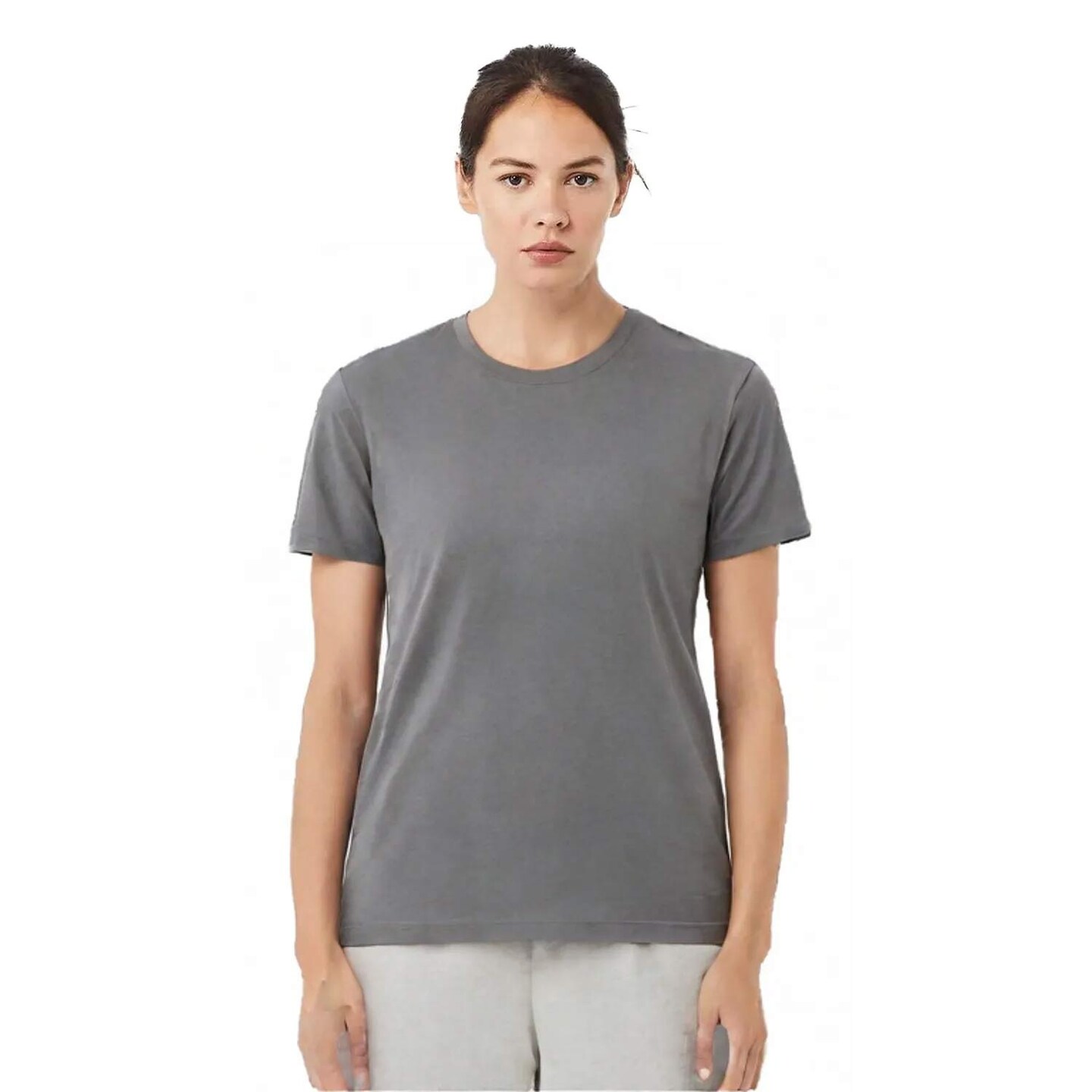 BELLA + CANVAS Triblend Crewneck Short Sleeve T-Shirt For Casual Wear