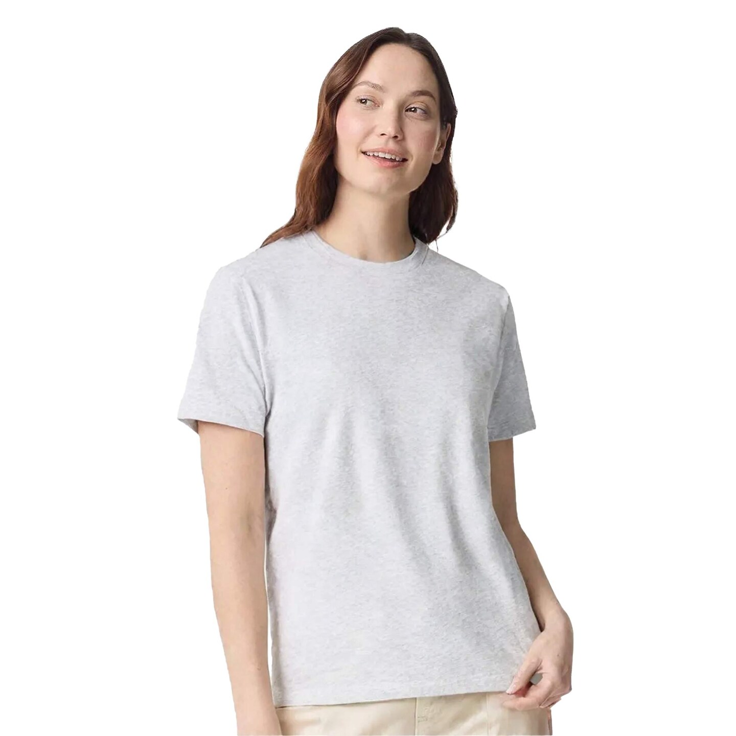 Gildan Heavy Cotton Crew Neck Short Sleeve T-Shirt 100% Cotton for Work Layering & Custom Printing
