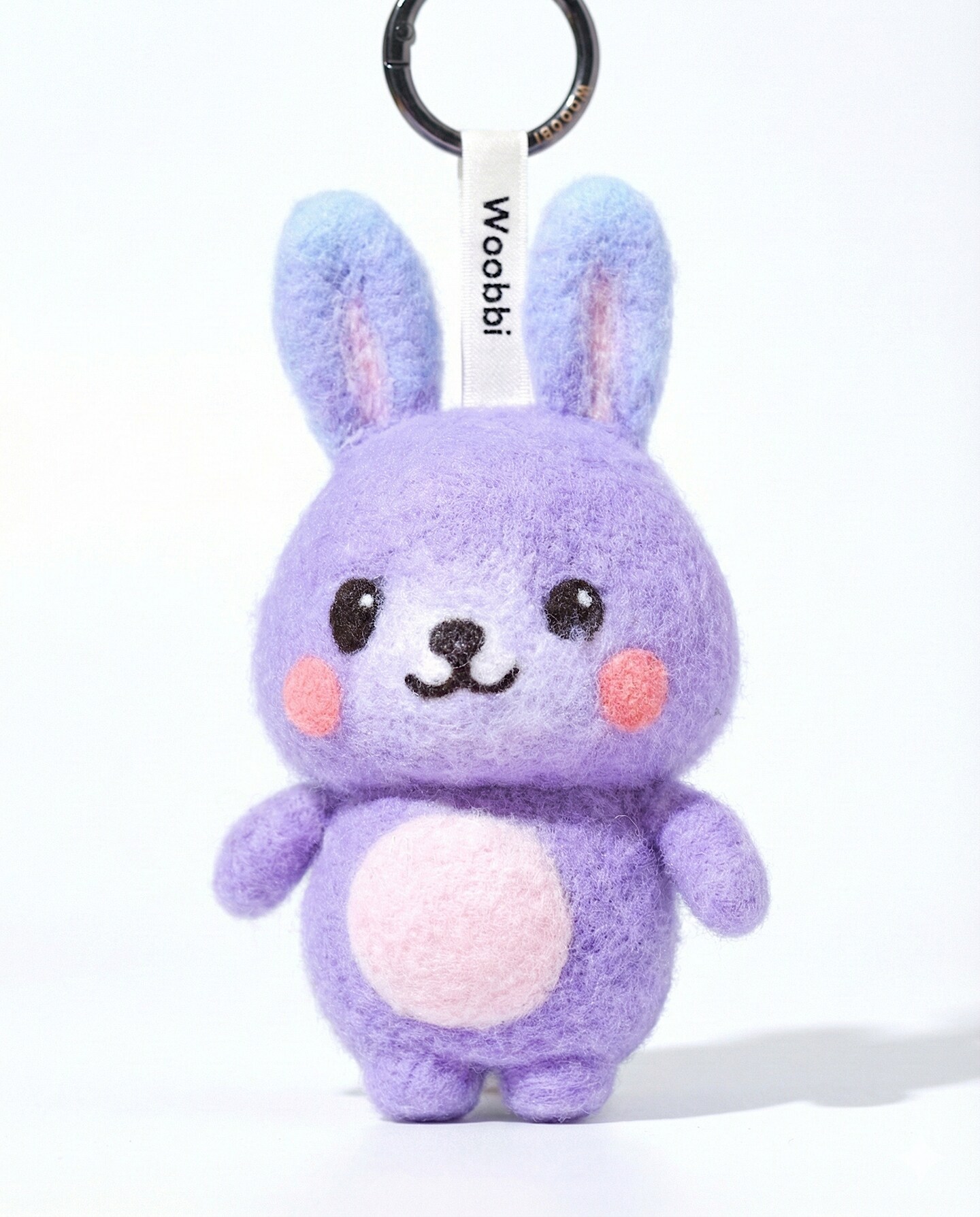 Kiki the Bunny | Needle-Felted Wool Bag Charm | MakerPlace by Michaels