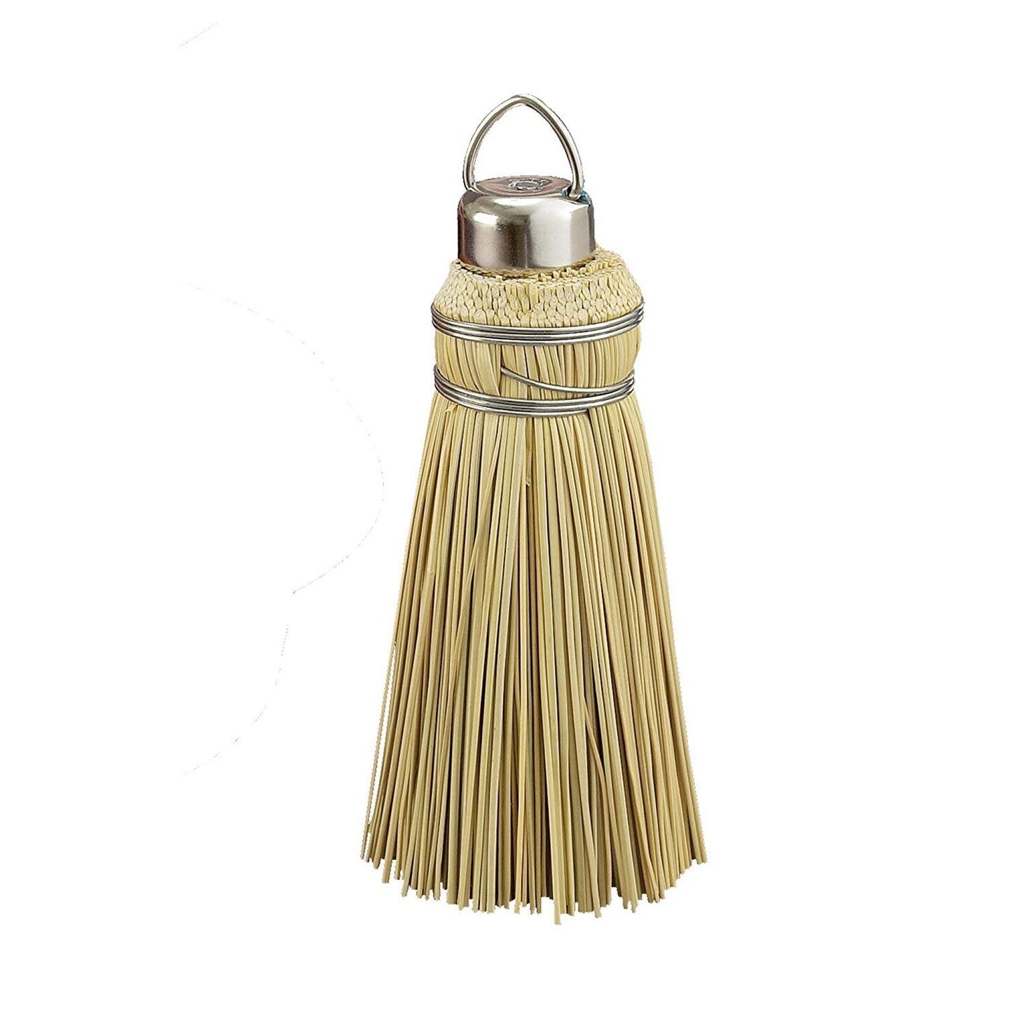 HIC 6&#x22; Natural Corn Husk Amish Broom Cake Tester
