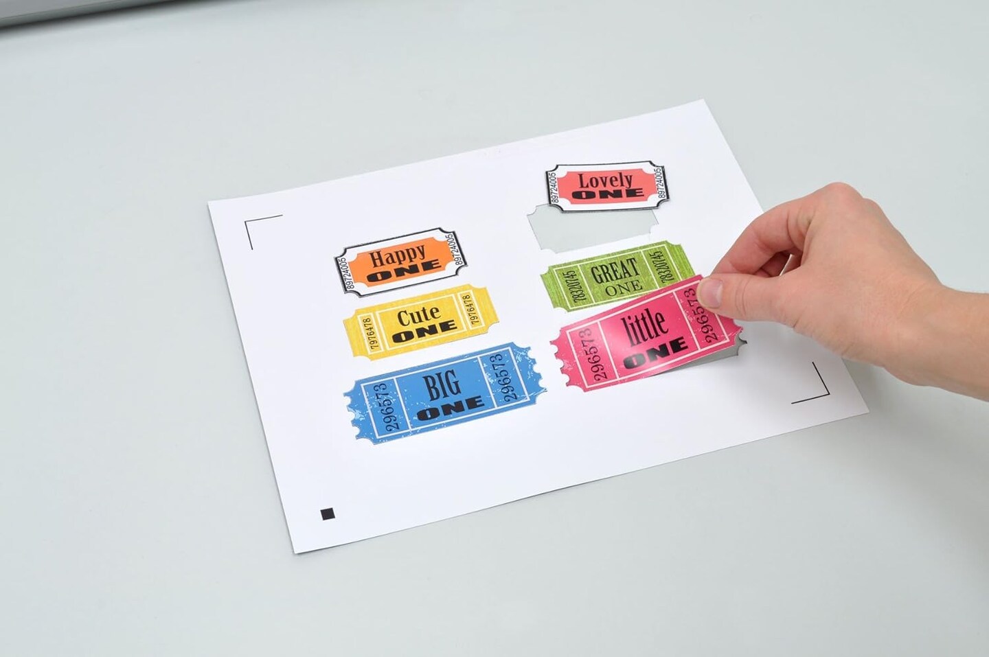 Silhouette Printable Magnet Paper 8.5x11 4/Pkg MEDIA-MAGNET-3T