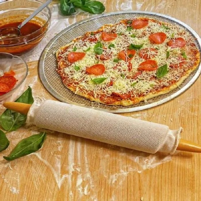 Norpro Reusable Cotton Rolling Pin Covers - Set of 2 - Fits Most Standard-Size Rolling Pins