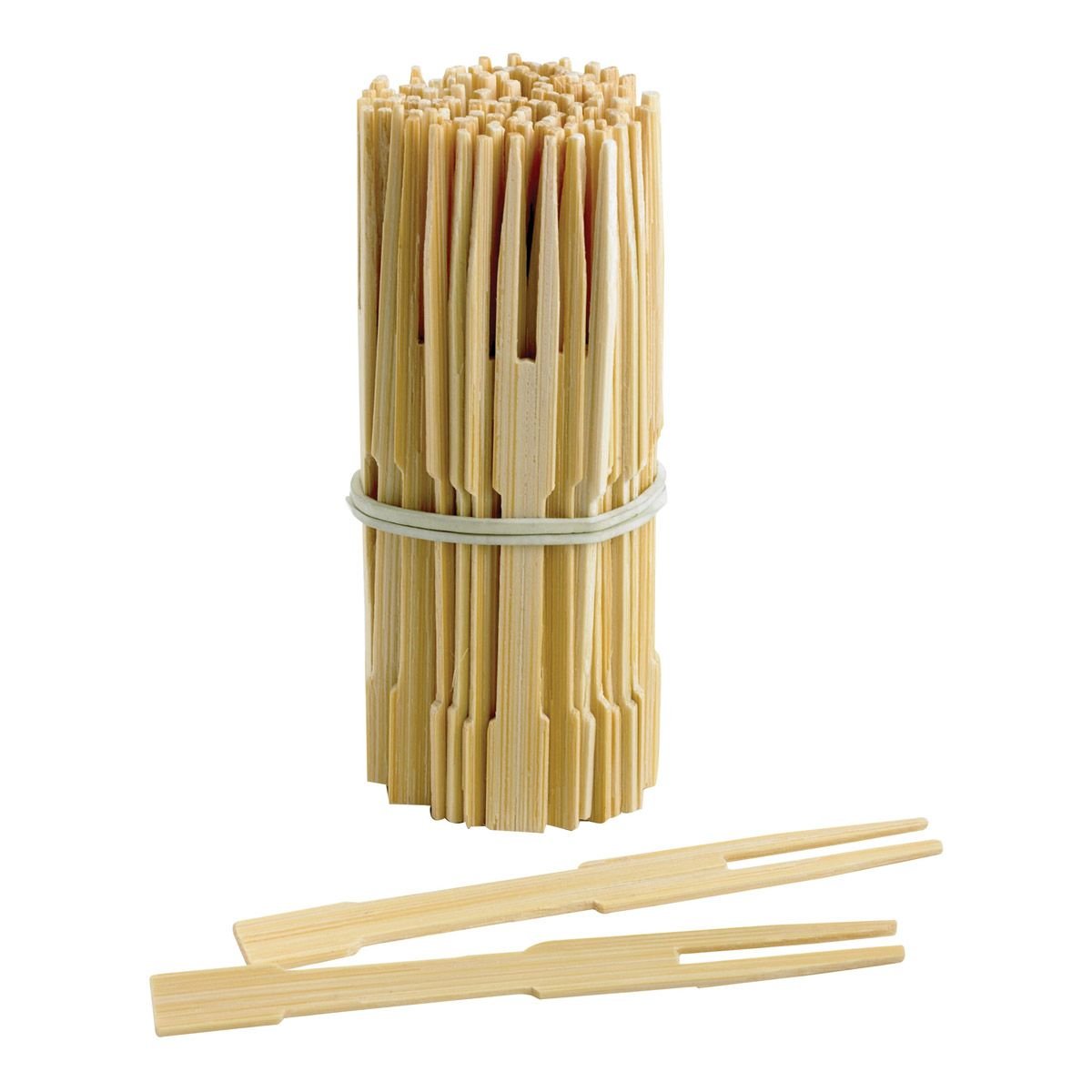 Helen&#x27;s Asian Kitchen 3.5&#x22; Bamboo Appetizer Cocktail Forks Party Picks - 72 Pack
