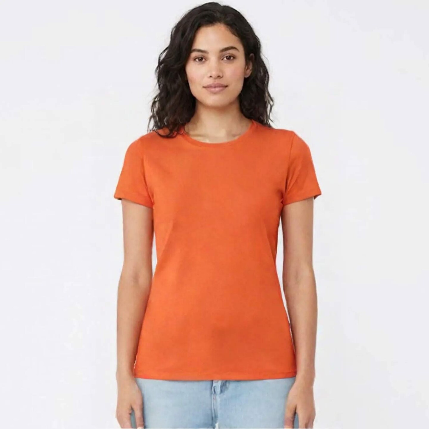 Gildan® Heavy Cotton Women’s Crewneck Short Sleeve T-Shirt for Promotional & Everyday Blank Tee
