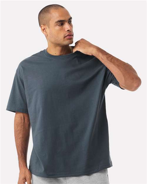 BELLA + CANVAS Unisex 7.5 oz Heavyweight Tee Boxy Relaxed Fit Drop Shoulder Streetwear T-Shirt
