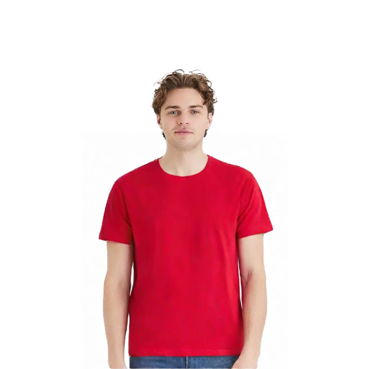 Hanes Unisex EcoSmart T Shirt Cotton Polyester Blend Classic Fit Sustainable Everyday Casual Tee