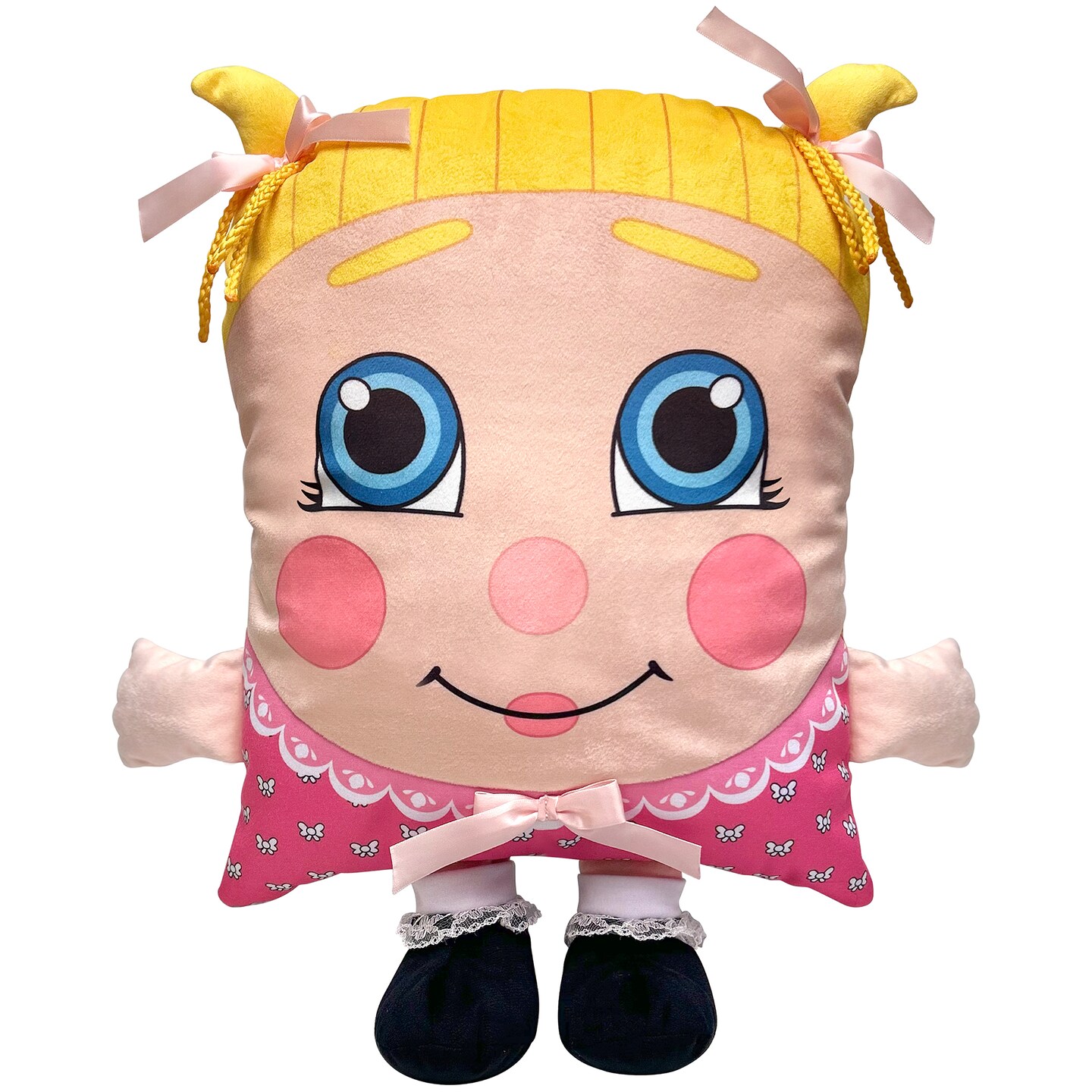 Pillow People Sweetie Pie Dreams Plush 2-in-1 Pillow Toy, Soft Stuffed Character, Nap and Play Design