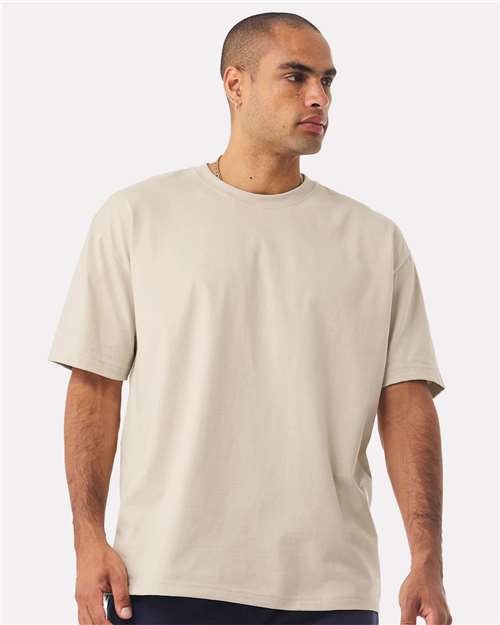 BELLA + CANVAS Unisex 7.5 oz Heavyweight Tee Boxy Relaxed Fit Drop Shoulder Streetwear T-Shirt