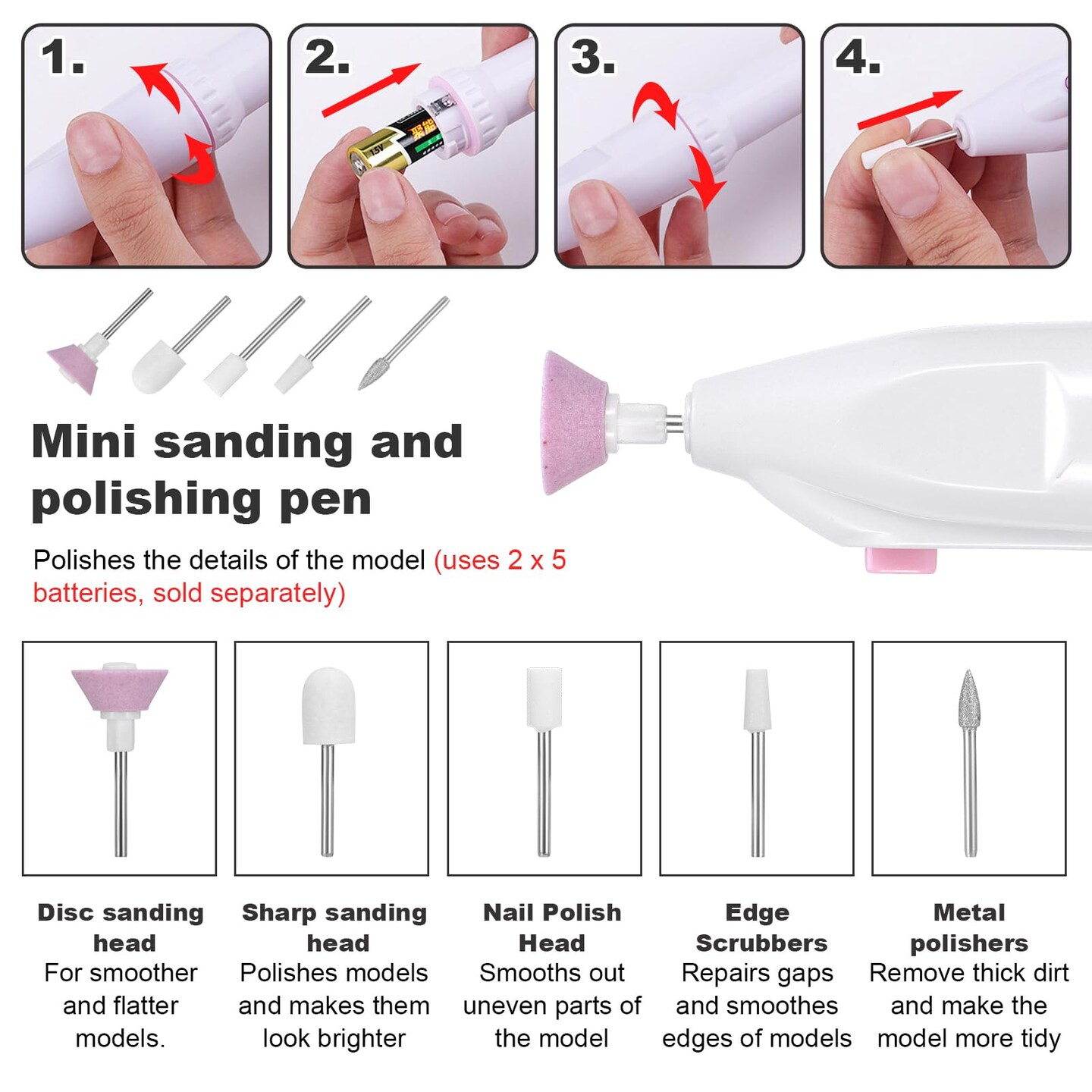 29PCS Gundam Model Tools Kit, Model Basic Tools Kit, Hobby Building Tools Kit for Gundam Basic Model Assembling, Building and Repairing