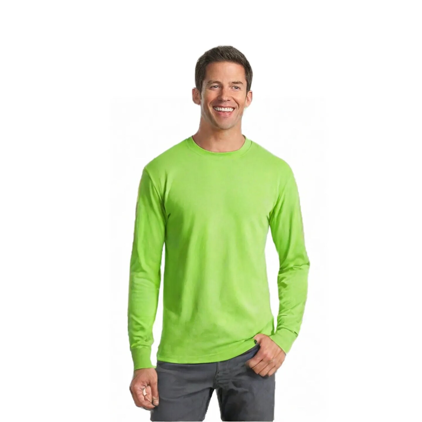 JERZEES Dri-Power Long Sleeve T-Shirt for Sports, Work & Team wear
