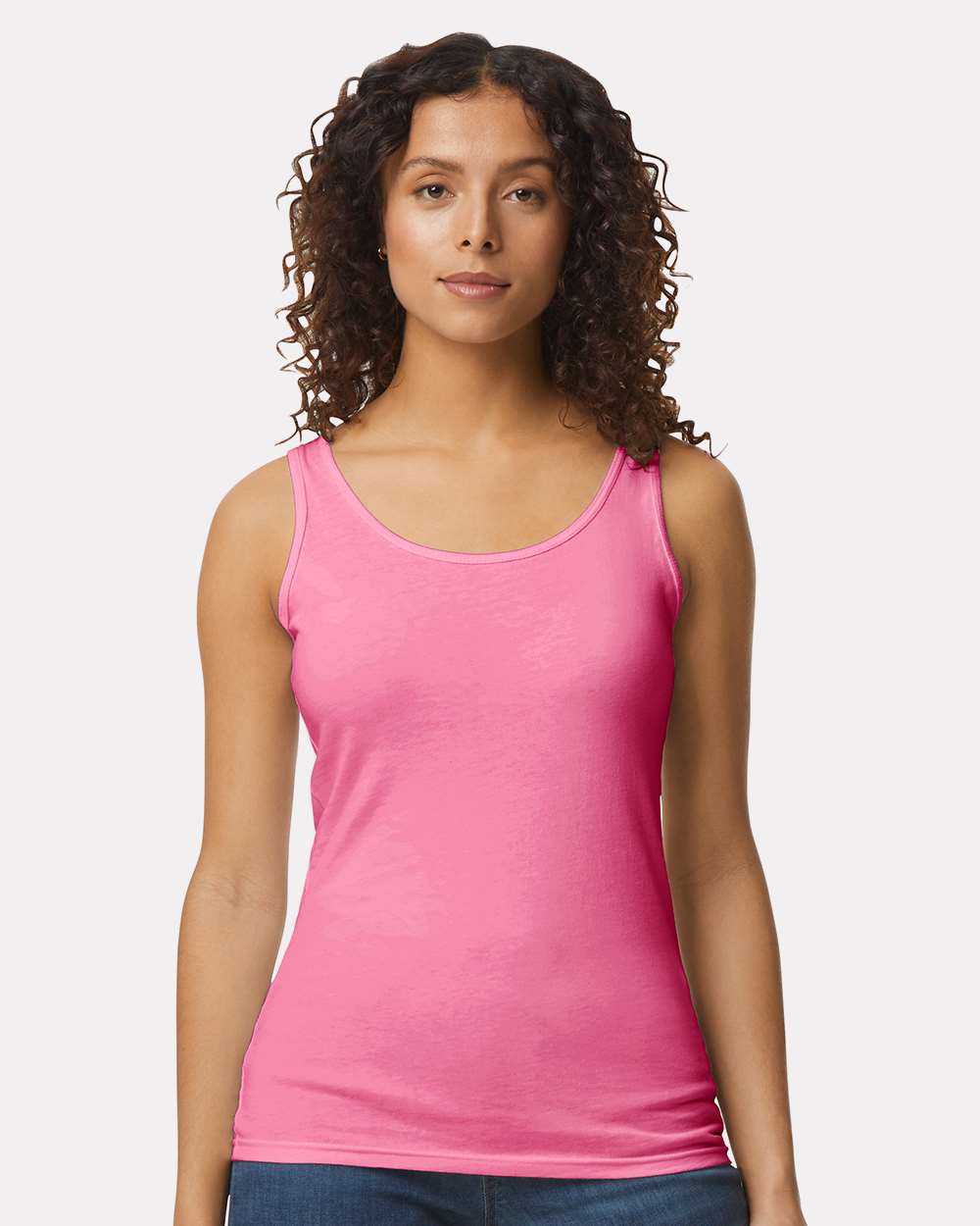Gildan Women’s Softstyle Tank Top – Lightweight Fitted Sleeveless Tee for Crafting, Customization & Everyday Wear