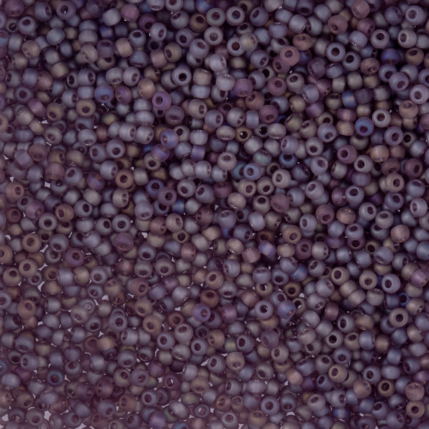 John Bead 10/0 Transparent Matte Finish Czech Glass Seed Beads, 22g