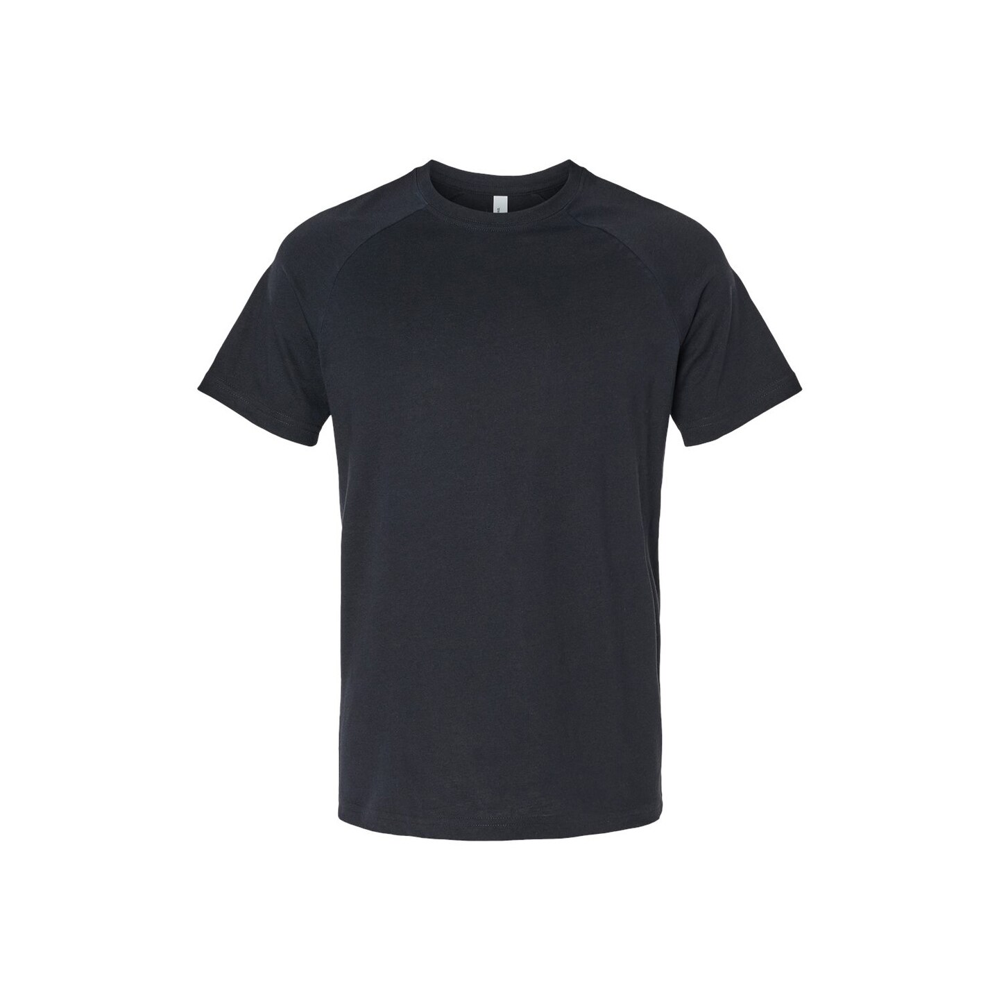BELLA + CANVAS Heather CVC Raglan Short Sleeve Crewneck T-Shirt for Modern Casual Looks & Custom Printing Tee