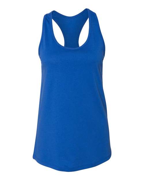 BELLA + CANVAS Women’s Jersey Racerback Tank Top for Activewear Style & Custom Print Casual Tank