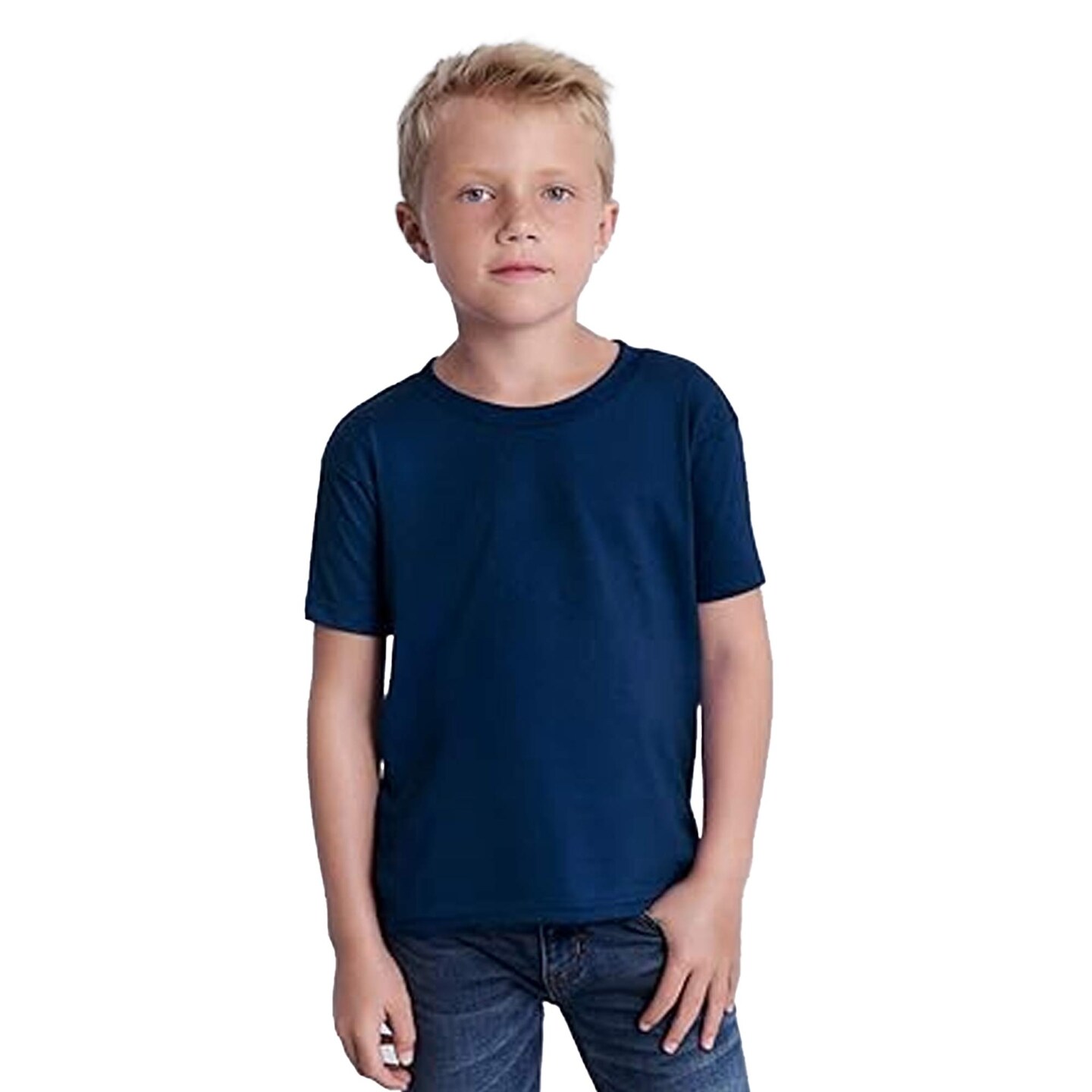 Gildan® Heavy Cotton Toddler Crewneck Short Sleeve T-Shirt – Soft & Durable Kids Basic Tee for Everyday Wear