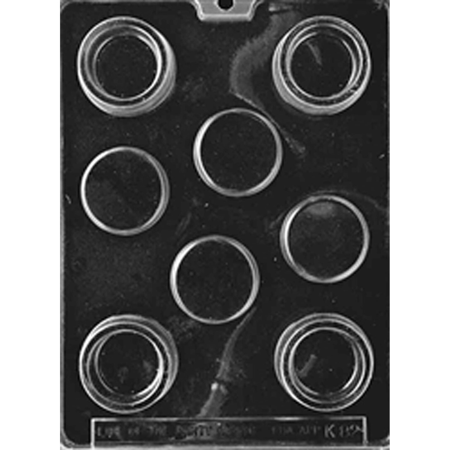 Small Round Pour Box Chocolate Mold