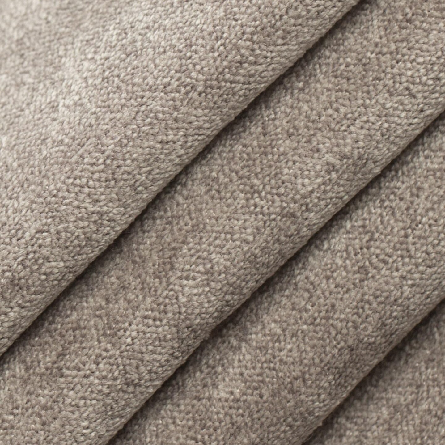 Silver Grey Performance Grade Plain Solid Velvet Upholstery Fabric by The Yard - SKU: Brighton Silver