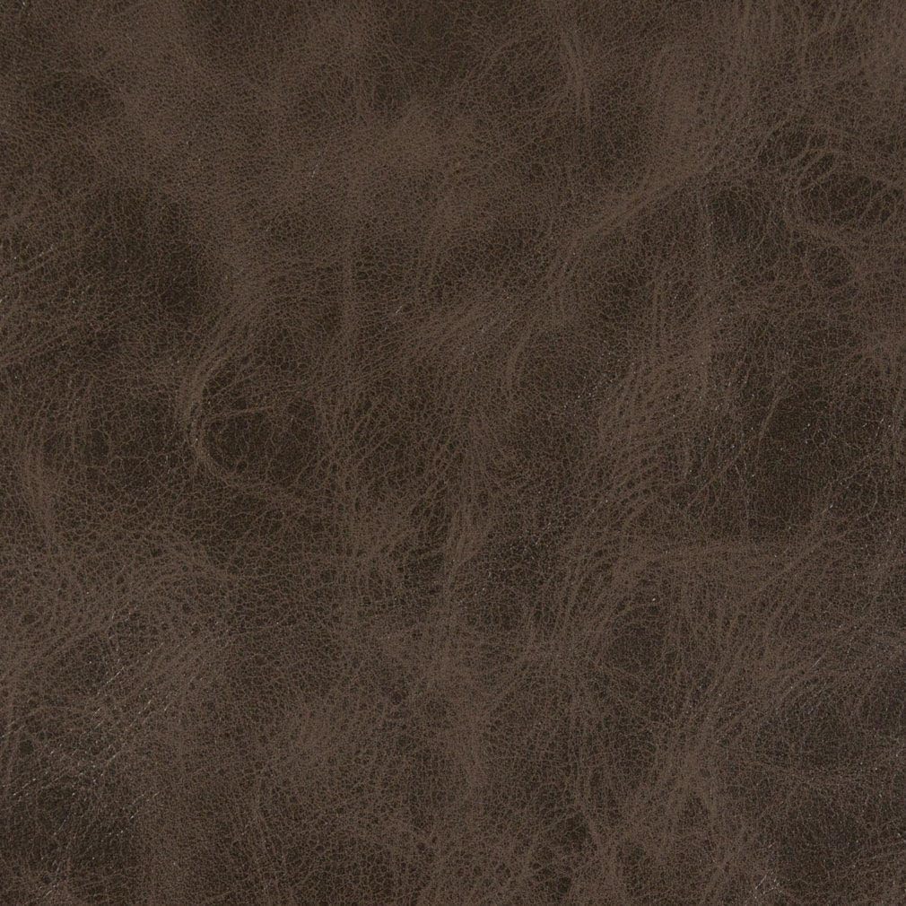Brown Stain Resistant Performance Pet Friendly Distressed Polyurethane Vinyl Upholstery Fabric by The Yard - SKU: Keegan Java