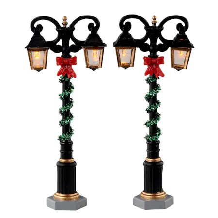 Lemax Splendid Street Lamp Lights (Set of 2)