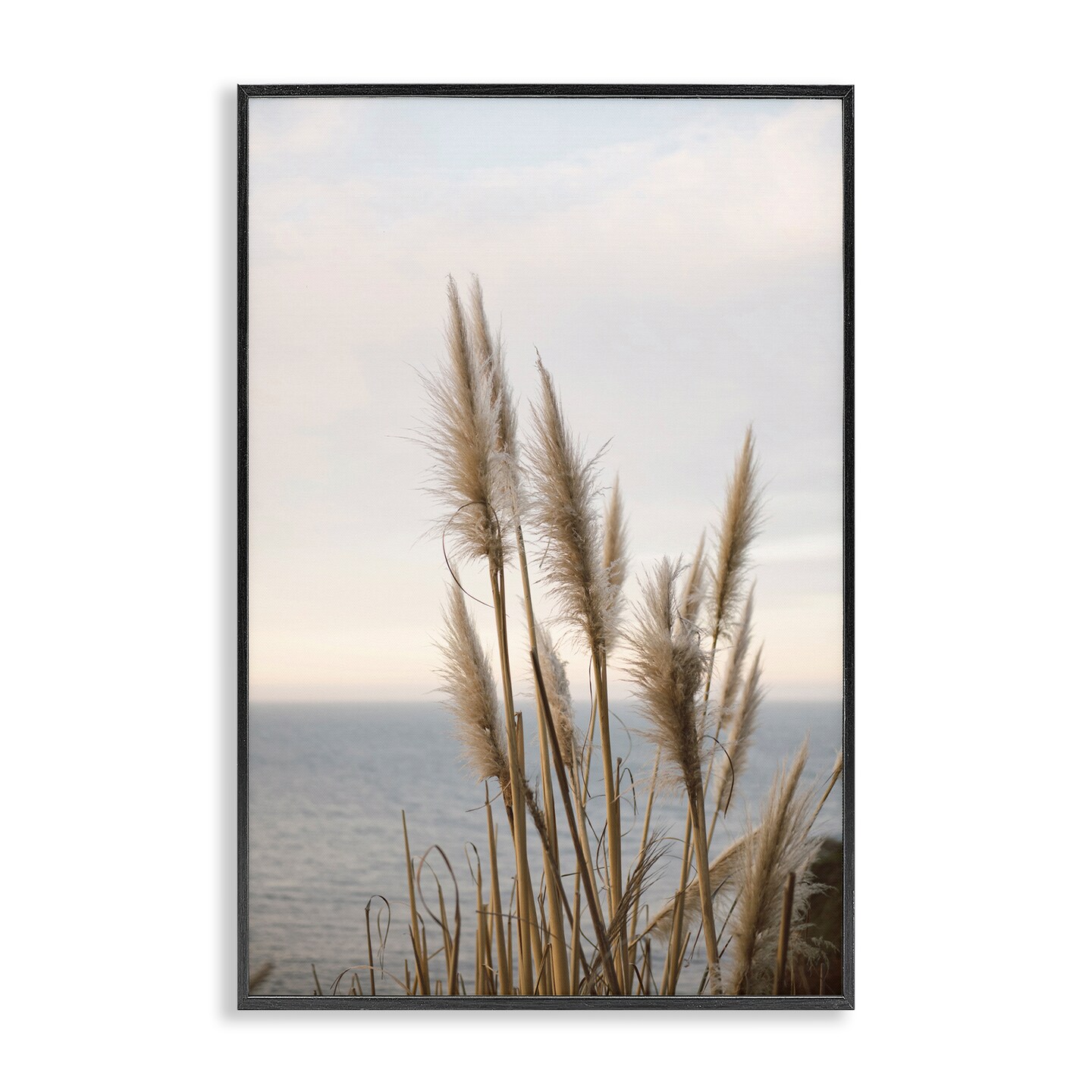 Stupell Industries Nautical Cove Grasses Framed Giclee Wall Art Design by Crystal Lynn Collins