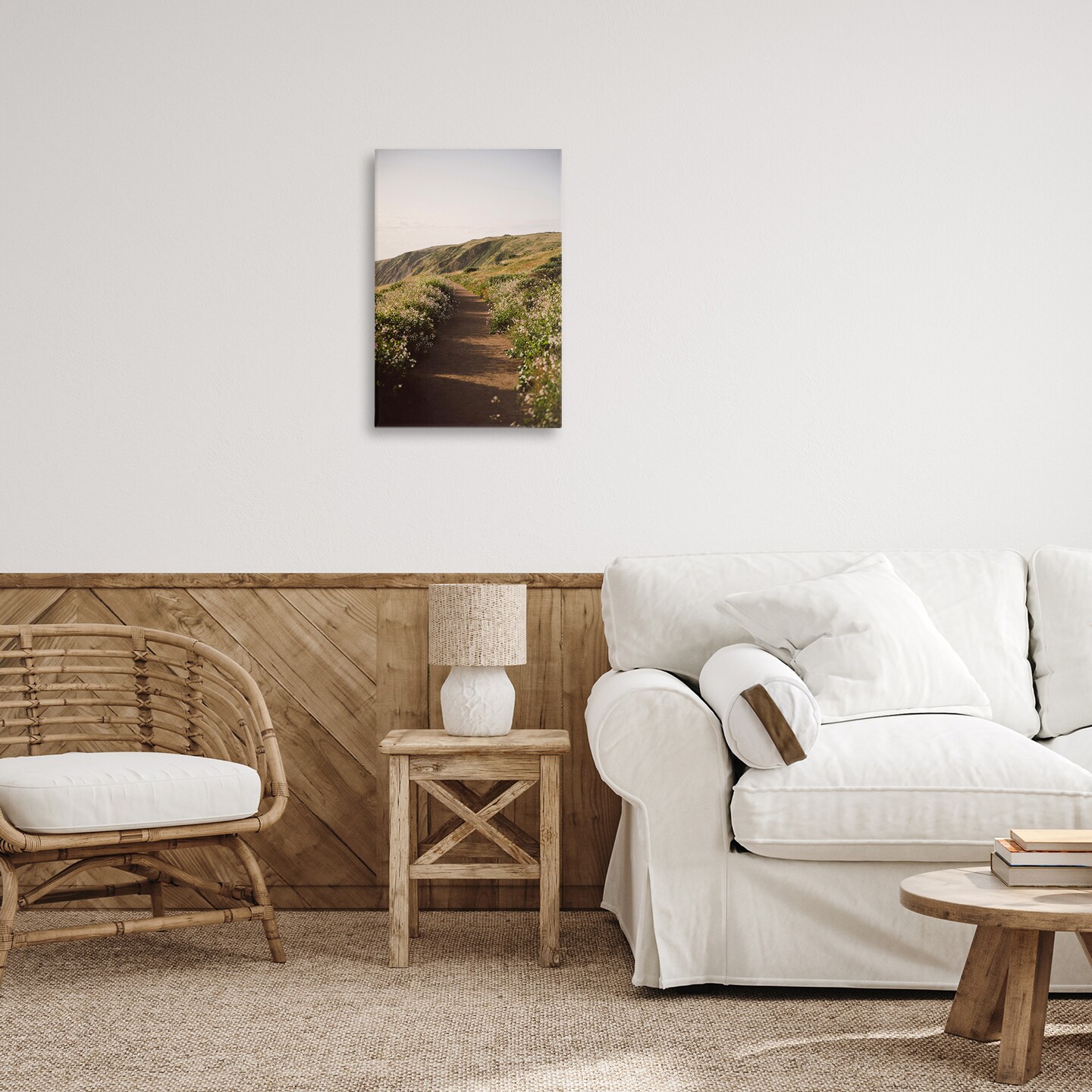 Stupell Industries Path by Beach Coast Canvas Wall Art Design by Crystal Lynn Collins