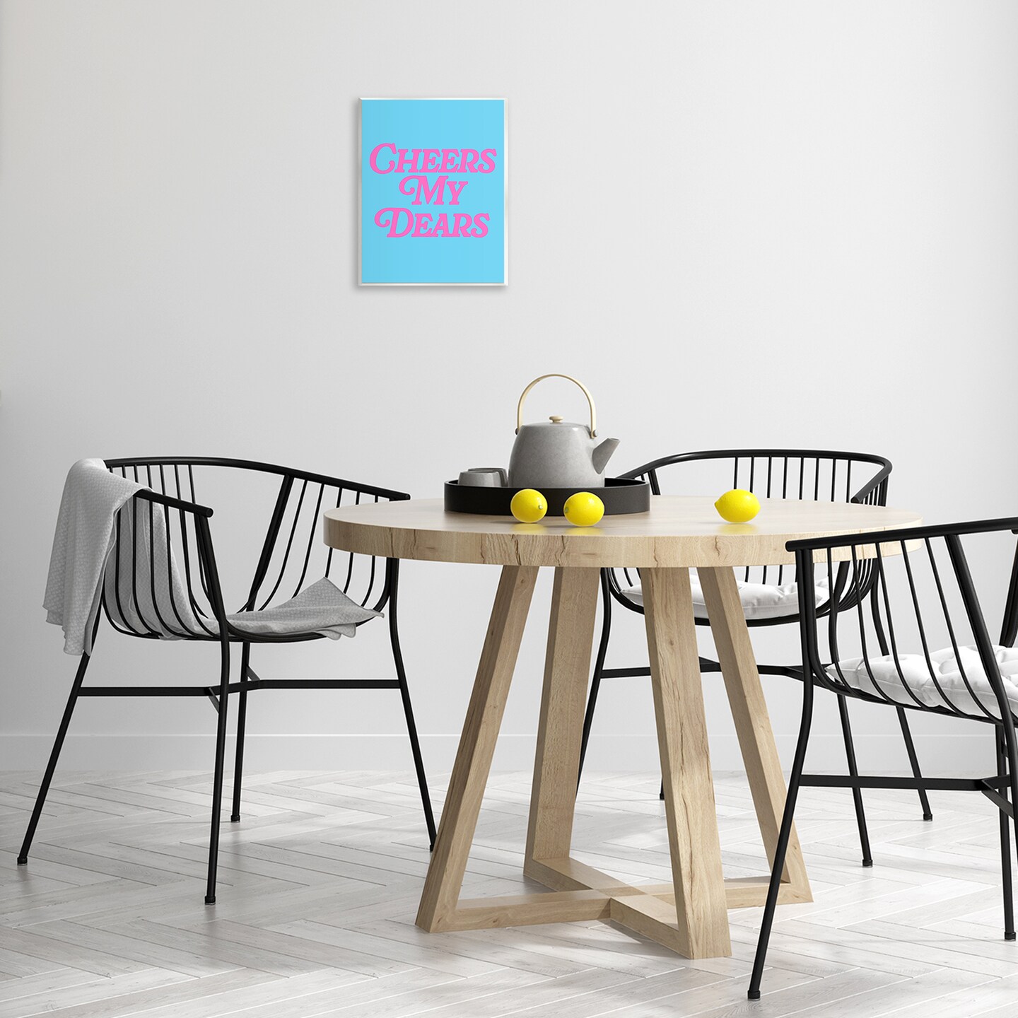 Stupell Industries Cheers My Dears Wall Plaque Art Design by House of Lulu