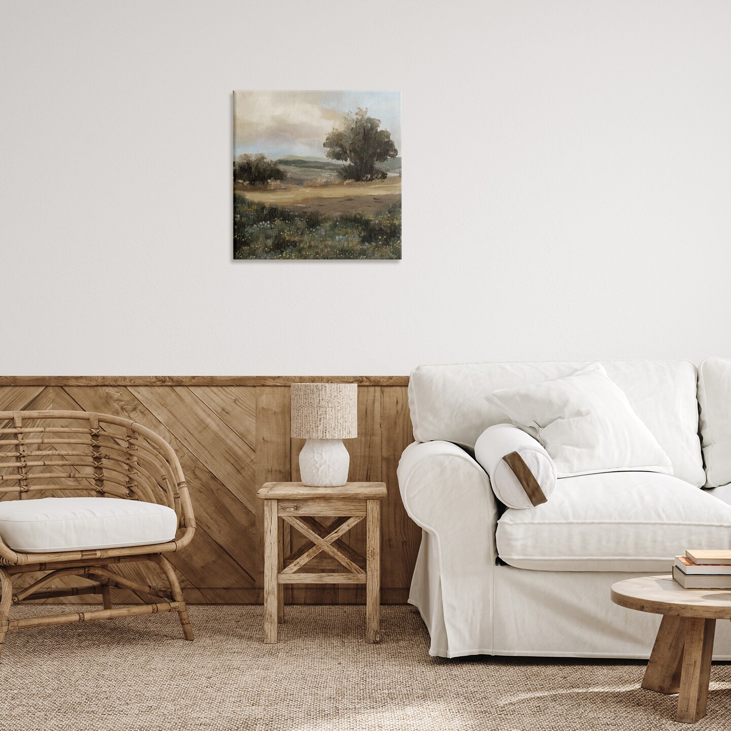 Stupell Industries Vast Country Terrain Canvas Wall Art Design by Cloverfield &#x26; Co.