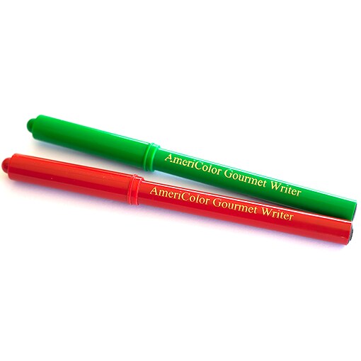 AmeriColor, 2 Color Gourmet Writer Christmas Set (Red & Green) | Michaels