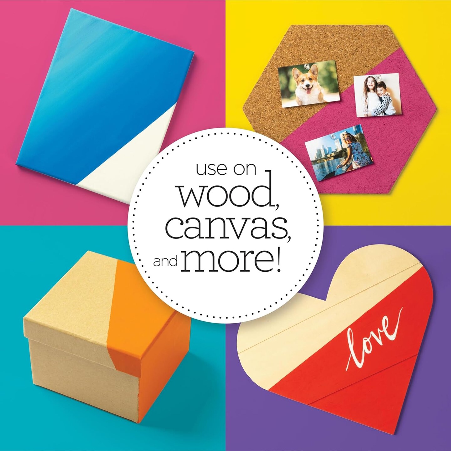 Acrylic Craft Paint Set, Perfect for Arts & Crafts(Multicolor)