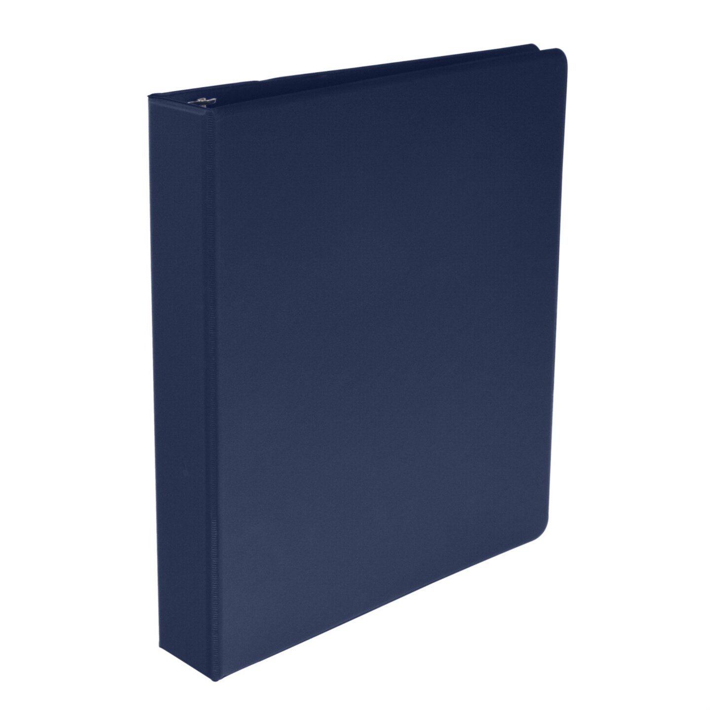 School Smart Polypropylene D-Ring View Binder, 1-1/2 Inches, Blue