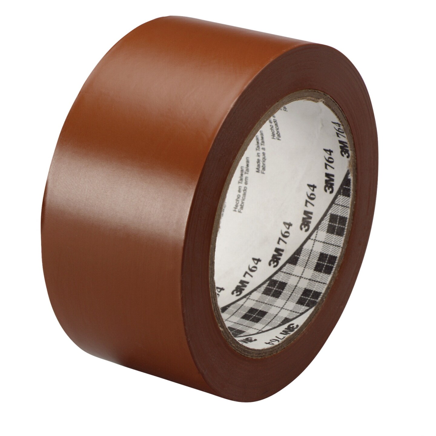 3M General Purpose Wear Resistant Floor Marking Tape Roll, 2 Inches x 36 Yards, Brown, Vinyl