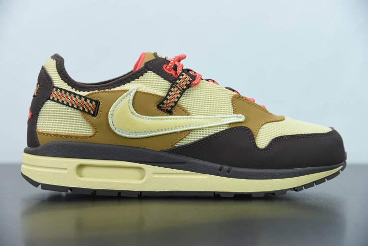 Nike Air Max 1 Travis Scott Cactus Jack Wheat Lemon Drop | MakerPlace by  Michaels