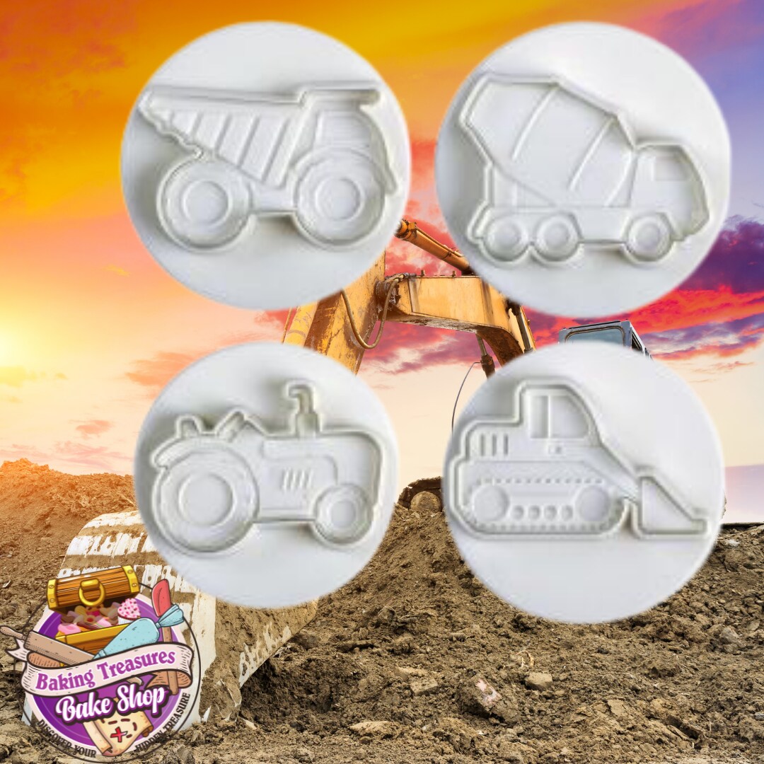 Construction Trucks Cookie Cutters