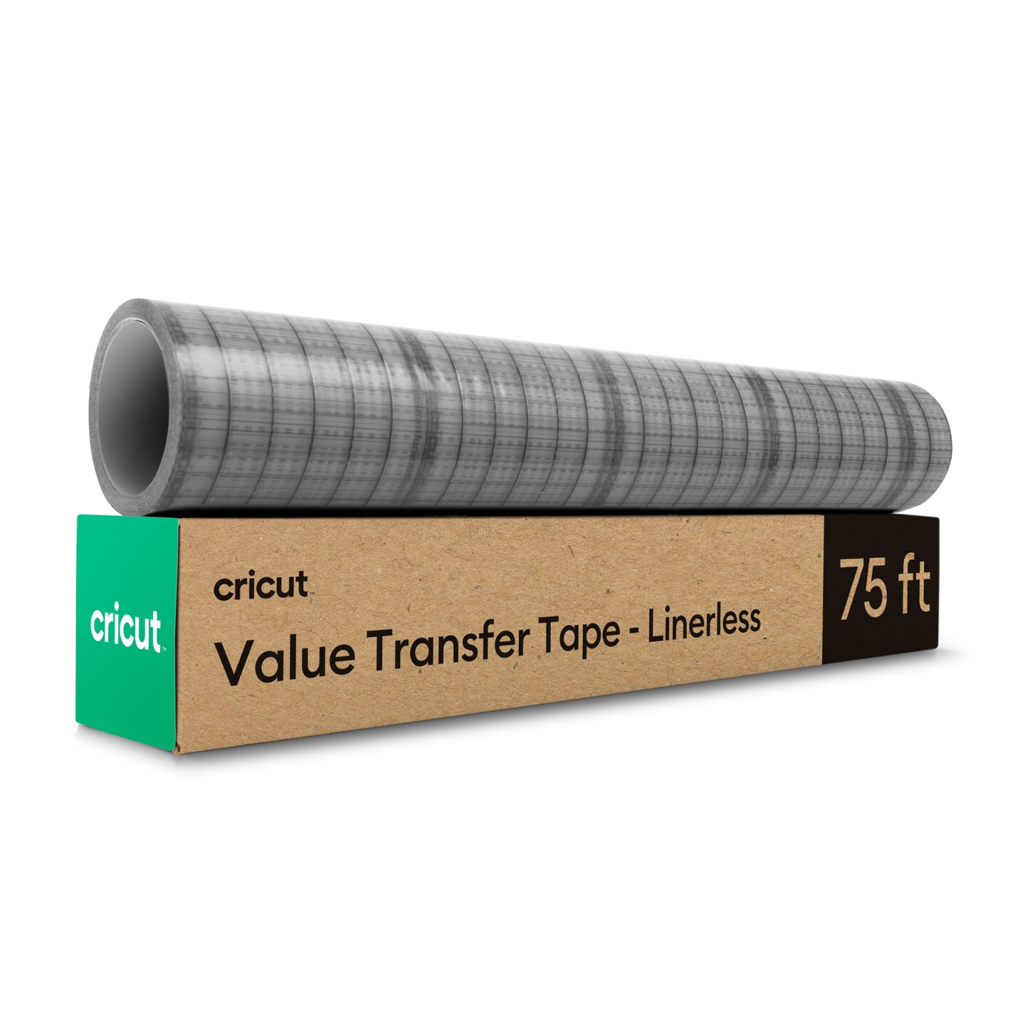 Cricut Value Transfer Tape Roll - 12in x 75ft, Linerless Roll