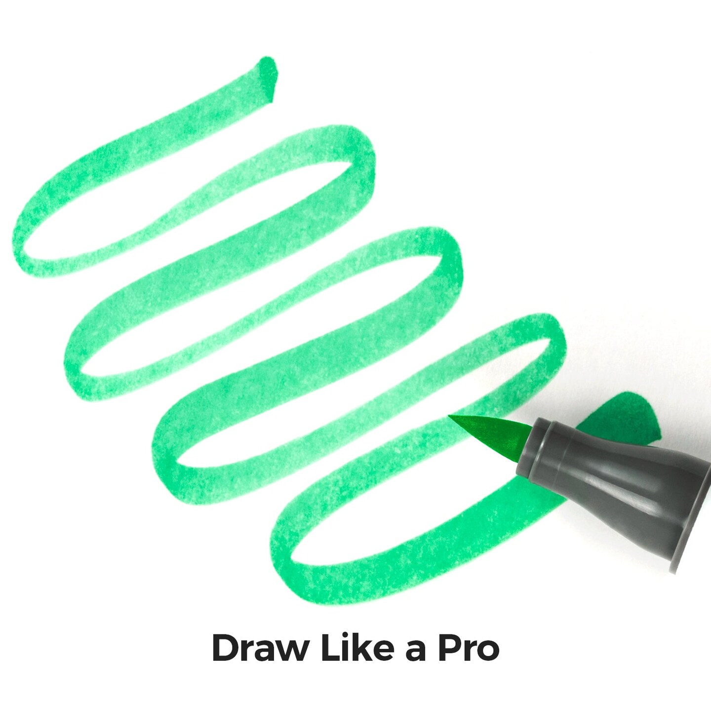 Ohuhu 6 Colors Dual Tips Alcohol Art Markers - Brush &#x26; Chisel- Honolulu of Ohuhu Markers - Basic/Pastel/Skin Tone Colors