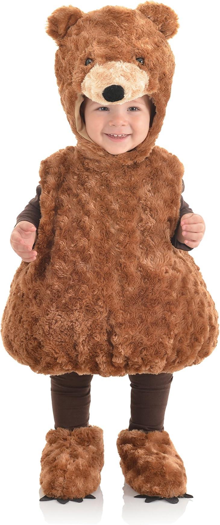 Halloween Toddler Teddy Bear Halloween Costume 2T-4T, ChildUnisex, Brown