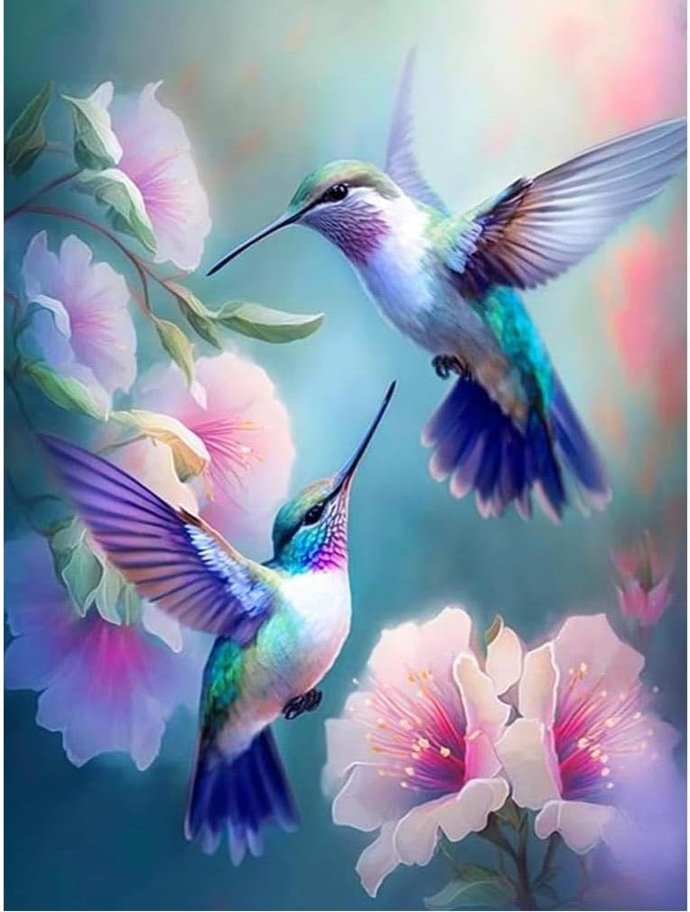 Hummingbird Diamond Painting Kits for Adults