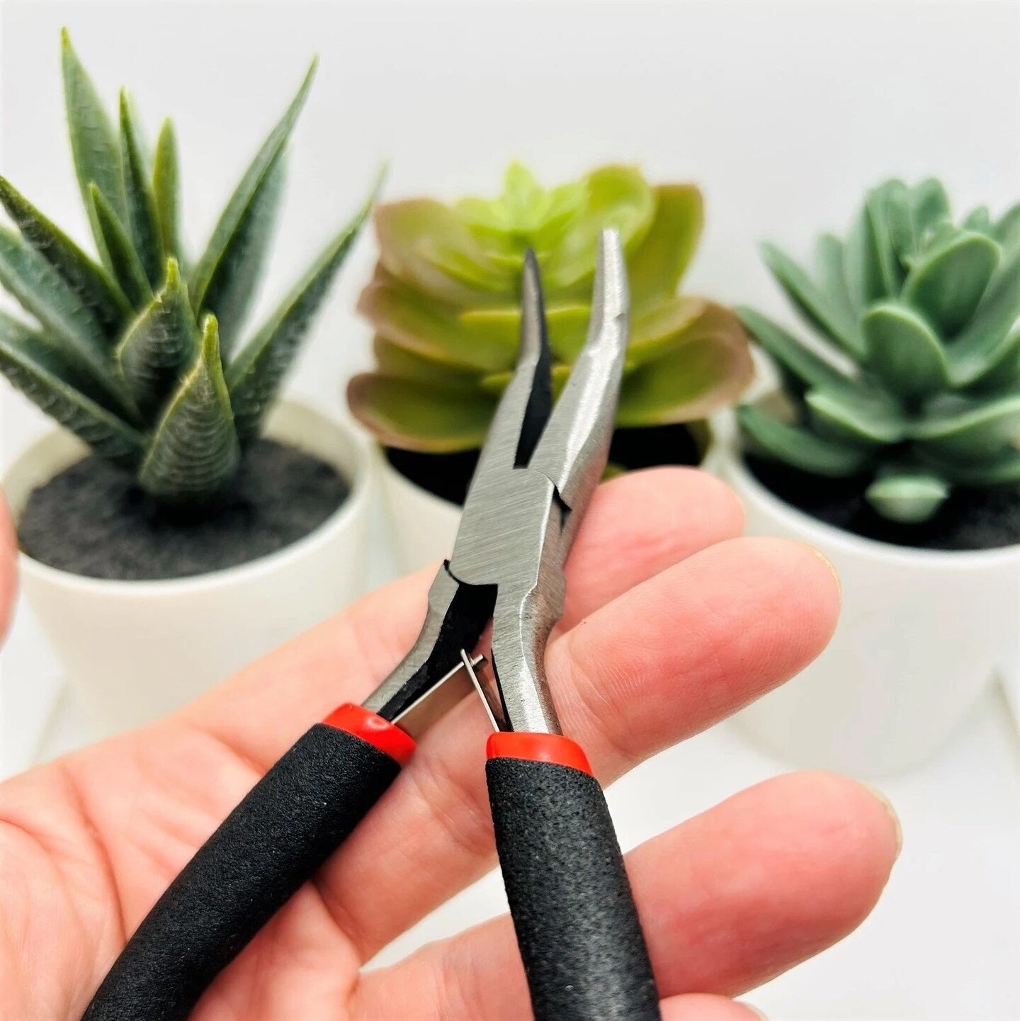 Bent Nose Jewelry Pliers