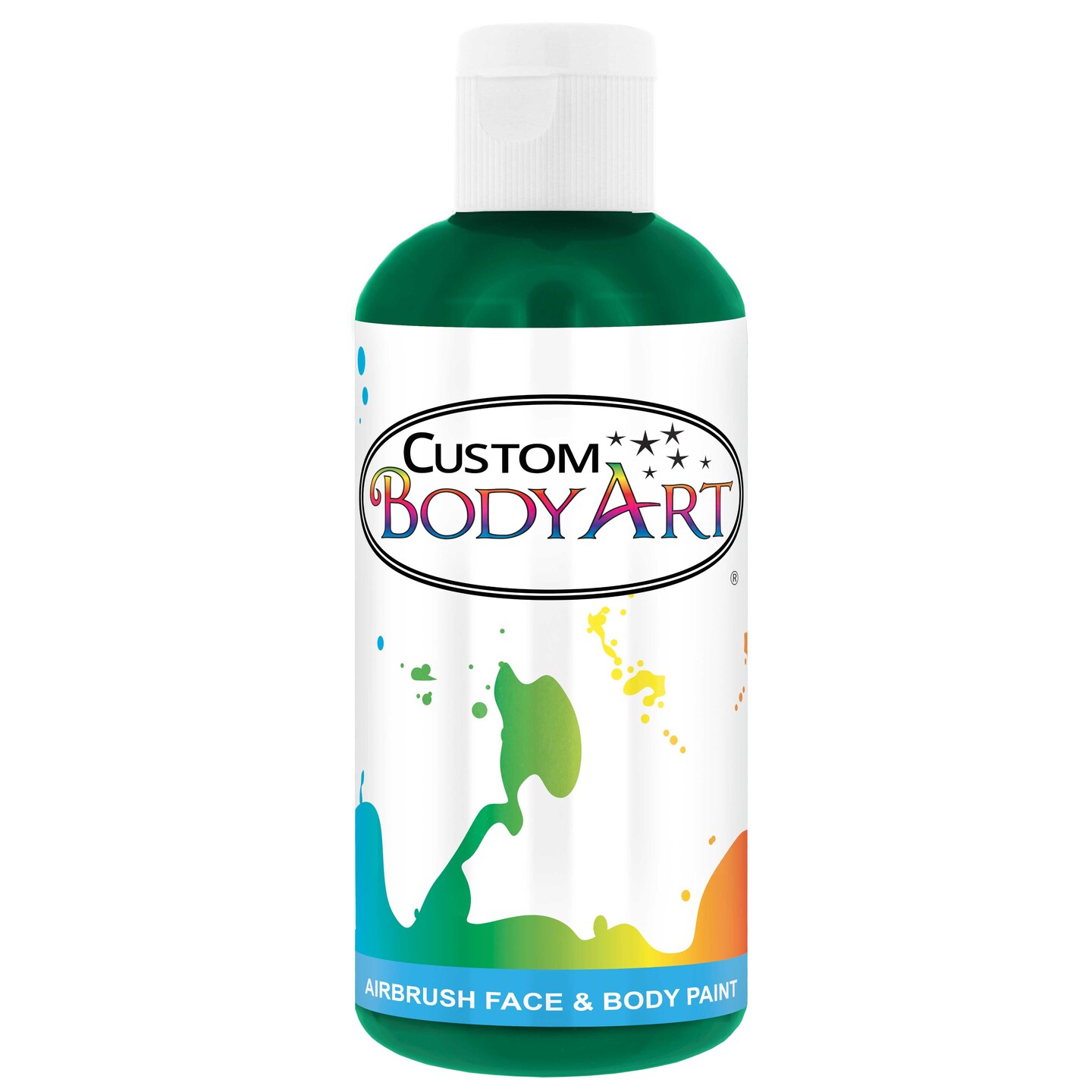 Emerald Green Airbrush Face &#x26; Body Water Based Paint for Kids, 8 oz.