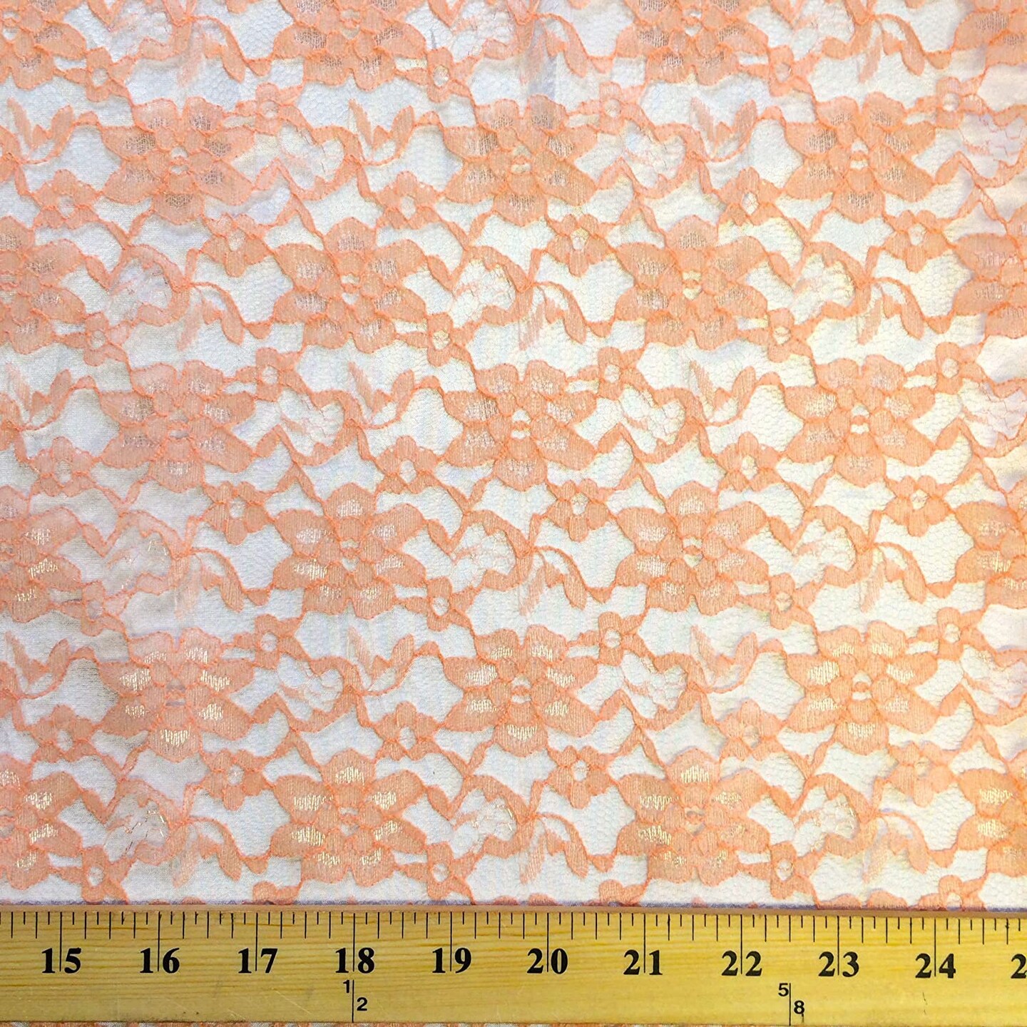 1 Yard Raschel Lace Fabric French Floral Polyester Material for Dresses 60 Inch Width