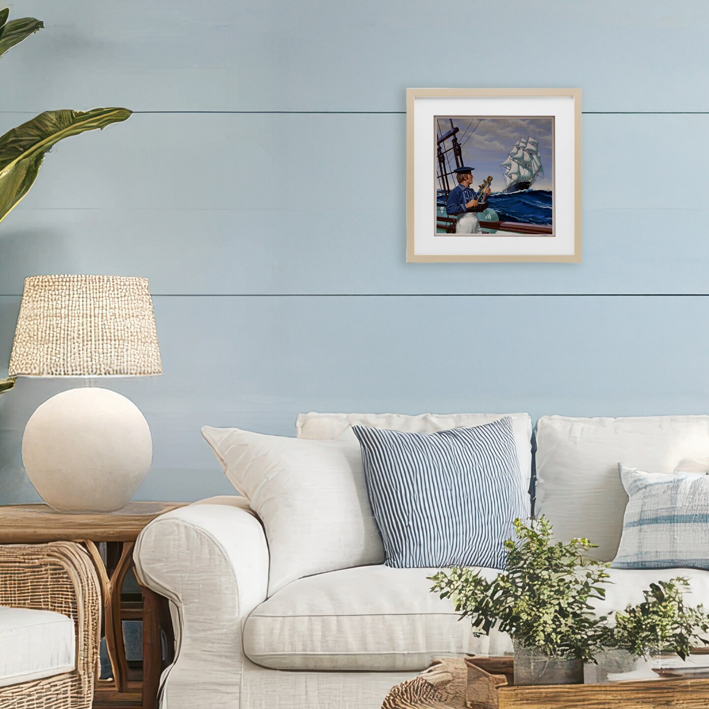 Stupell Industries Flying Cloud Sailing Ship Framed Print Under Glass, design by Wind River Studios