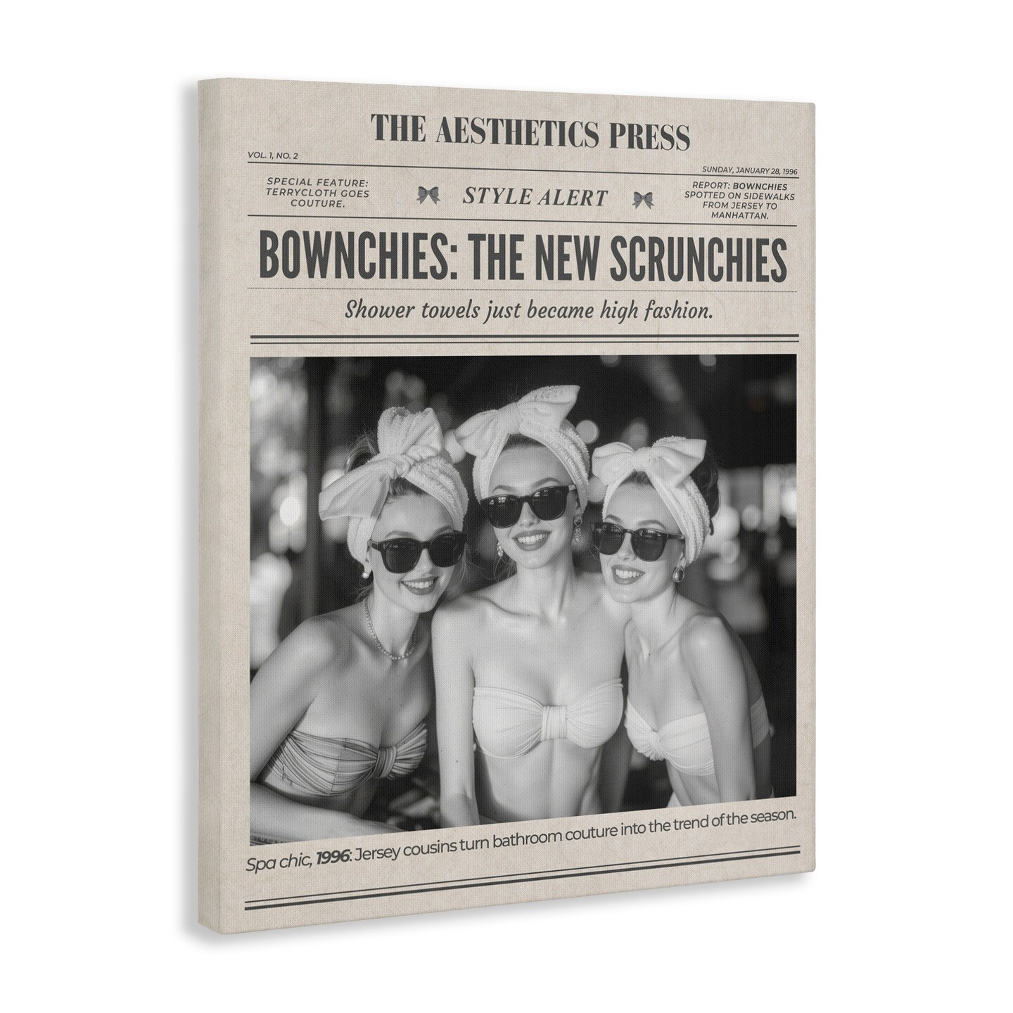 Stupell Industries The Aesthetics Press Magazine Canvas, design by A Barefoot Stylist